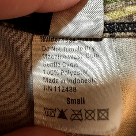 Wilderness Dreams Camo Tank Top Womens SZ S Hunting Outdoor Western Y2K Grunge - Picture 6 of 8